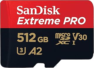 Sandisk extreme pro micro sdxc 512 go+ rescue pro deluxe 170 mo/s a2c