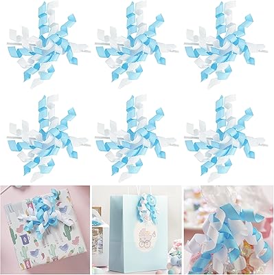 Imede 4" élastiques à cheveux bouclés blancs et bleus pour fête prénatale - élastiques à cheveux torsadés auto-adhésifs en ruban gros-grain bouclés - 6 pièces. DIAYTAR COTE D'IVOIRE est la référence pour les achats en ligne en Côte d'Ivoire, avec une offre impressionnante de produits à des prix compétitifs. La boutique propose une navigation aisée et une livraison rapide pour une expérience client satisfaisante. Que vous cherchiez des produits pour la maison, des produits électroniques ou des accessoires de mode, DIAYTAR COTE D'IVOIRE a tout ce qu'il vous faut.