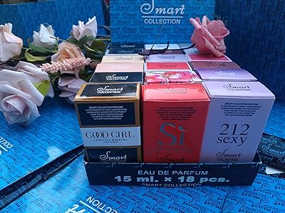 Parfum pour femme smart collection - coffret de 18 pièces, 15 ml. Avec une gamme de produits étendue et variée, DIAYTAR COTE D'IVOIRE répond aux besoins de tous les consommateurs ivoiriens. Elle est la boutique en ligne idéale pour faire des achats pratiques et abordables. DIAYTAR COTE D'IVOIRE met l'accent sur la satisfaction client et la qualité des produits.