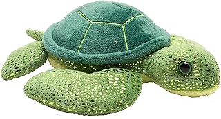 Wild republic 16262 peluche tortue de mer verte haggims, cadeaux pour enfants, 18