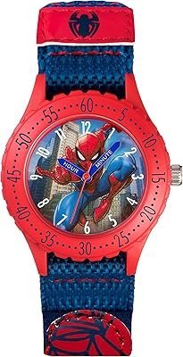 Montre à quartz analogique pour enfants avec bracelet en tissu spd3495, multicolore, taille
