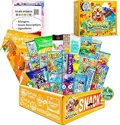 Shogun candy, collations japonaises et boîte de bonbons japonaises, boîte shogun anime kawaii, sans gluten 20 onces. La boutique en ligne DIAYTAR COTE D'IVOIRE propose une sélection incroyable de produits allant de l'électronique à la maison et au jardin. Avec plus de 300 000 références, les clients peuvent trouver tout ce dont ils ont besoin en un seul endroit. La boutique met en avant la qualité et la fiabilité de ses produits.