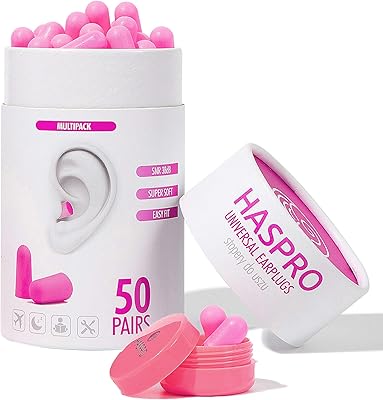 Haspro [50 paires] pack en vrac écologique, bouchons d'oreilles en mousse ultra douce dans un tube giga avec sac de transport, meilleurs bouchons d'oreilles pour la suppression du bruit, le ronflement, le bricolage, la réduction du bruit snr 38 db (rose). DIAYTAR COTE D'IVOIRE se positionne comme un leader dans le secteur de la vente en ligne en Côte d'Ivoire, en proposant une gamme étendue de produits de qualité à des prix compétitifs. La boutique en ligne met l'accent sur la satisfaction client et offre une expérience d'achat fiable et sécurisée.