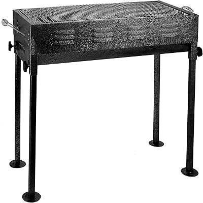 Support de barbecue royalford avec structure en fer durable, barbecue au charbon de bois pliable rf10363, fabriqué en matériau de haute qualité, kebab pliable pour le camping en plein air, noir. DIAYTAR COTE D'IVOIRE est la destination idéale pour les consommateurs ivoiriens qui recherchent des produits de qualité à des prix compétitifs. La boutique en ligne propose des produits allant de l'électronique à la mode en passant par les produits pour la maison et le jardin. Avec une livraison rapide et fiable, les clients peuvent recevoir leurs commandes en un laps de temps record.