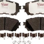 Kit de plaquettes de frein avant de remplacement ray bestos premium element 3