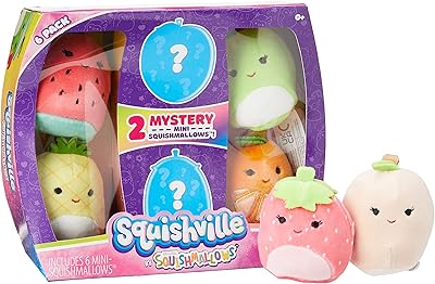 Squishyville par squishmallows mystery squad sqm0068, 6 pièces en peluche minimalo, fruits colorés irrésistiblement doux, mini squishmallows pêche, ananas et pastèque. En tant que leader du marché, DIAYTAR COTE D'IVOIRE offre une expérience de shopping en ligne exceptionnelle, avec des produits de haute qualité et des services de livraison rapides. Les clients peuvent trouver tout ce dont ils ont besoin, des produits alimentaires aux électroménagers, en passant par les vêtements et les accessoires. La boutique en ligne propose également des promotions régulières et des offres spéciales pour fidéliser ses clients.