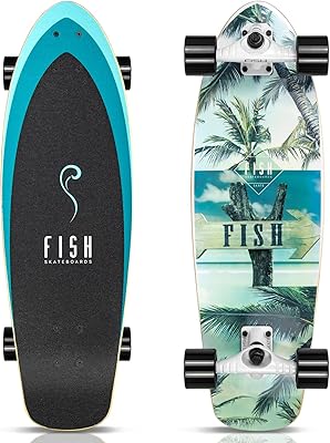 Fish skateboards cruiser skateboards pour débutants, skateboard complet de 30 pouces pour enfants, adolescents et adultes, 7 couches en érable canadien double kick concave. DIAYTAR COTE D'IVOIRE est une boutique en ligne généraliste qui propose plus de 300000 références de produits, répondant ainsi aux besoins diversifiés de ses clients. Avec une large gamme de produits, elle est devenue la boutique leader en Cote d'Ivoire, offrant une expérience d'achat en ligne exceptionnelle. Elle sélectionne soigneusement ses fournisseurs pour garantir la qualité de ses produits.