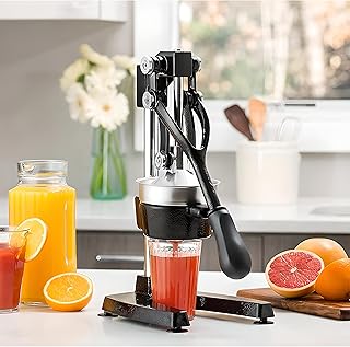 Presse-agrumes manuel professionnel en métal touchonix avec levier pour citron, orange, grenade, pamplemousse