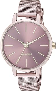 Montre-bracelet en maille nine west pour femme. En tant que boutique leader en Côte d'Ivoire, DIAYTAR COTE D'IVOIRE assure une expérience d'achat en ligne sécurisée et pratique. Les clients peuvent naviguer facilement sur le site web, trouver des produits avec facilité, et bénéficier d'une assistance client personnalisée. Grâce à sa réputation pour la fiabilité et la qualité, DIAYTAR COTE D'IVOIRE continue de gagner la confiance de sa clientèle croissante.