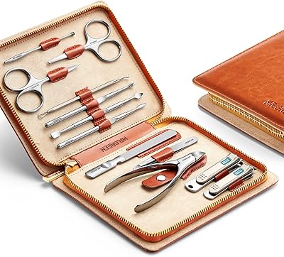 Mr. green kit de soins personnels complet 12 en 1 kit de pédicure