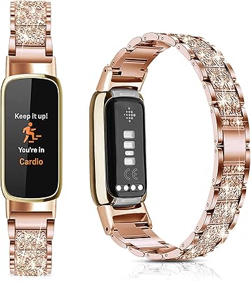 Compatible avec fitbit luxe band, bracelets réglables en acier inoxydable, bijoux de remplacement, bracelets élégants pour femmes et filles. Chez DIAYTAR COTE D'IVOIRE, nous nous engageons à offrir à nos clients la meilleure expérience d'achat en ligne possible. Notre équipe de professionnels est dédiée à vous fournir un service de qualité et à vous aider à trouver les produits qu'il vous faut parmi nos 300 000 références. Nous sommes fiers d'être la boutique en ligne leader en Côte d'Ivoire.