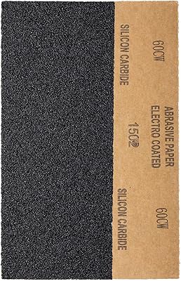 Papier de verre humide et sec grain 60, 23 x 9,5 cm, rouleau