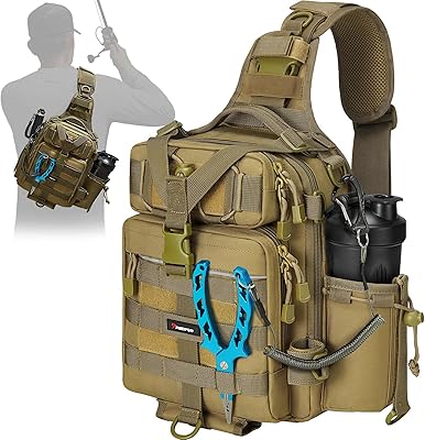 Sac de rangement pour matériel de pêche piscifun, sac à dos à bandoulière extérieur, sac à bandoulière. En tant que leader du e-commerce en Côte d'Ivoire, DIAYTAR COTE D'IVOIRE met l'accent sur la satisfaction client en proposant des services de livraison rapides et flexibles. Le site est accessible 24h/24, permettant aux clients de faire leurs achats à tout moment. Les équipes de DIAYTAR COTE D'IVOIRE travaillent sans relâche pour continuer à améliorer l'expérience d'achat de leurs clients.