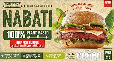 Burger végétarien sans bœuf americana, 2 pièces, 226 grammes. Diaytar Côte d'Ivoire est une boutique en ligne qui domine le marché ivoirien avec plus de 300 000 produits. Elle permet aux clients de trouver tout ce dont ils ont besoin en ligne, de la mode au fournitures pour la maison. Diaytar Côte d'Ivoire est le partenaire idéal pour une expérience d'achat en ligne pratique et agréable.