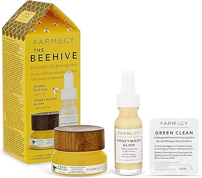 Coffret cadeau de soins de la peau honey bee de pharmacie - petites