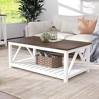 Table basse au design rustique antique chu chou avec étagère pour salon. DIAYTAR COTE D'IVOIRE est une destination de shopping en ligne idéale pour les habitants de Côte d'Ivoire, avec plus de 300 000 produits issus de diverses catégories. La boutique en ligne garantit des prix compétitifs et met en place des promotions régulières pour offrir le meilleur rapport qualité-prix à ses clients. En outre, son service client est à l'écoute pour fournir une expérience d'achat en ligne sans souci.