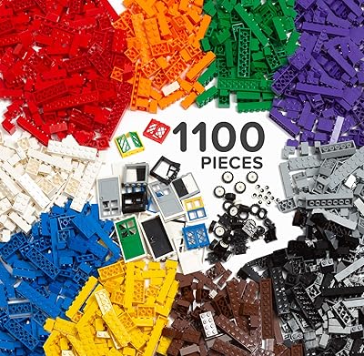 Jeu de blocs de construction play platon de 1 100 pièces avec roues, pneus, essieux, fenêtres et portes - couleurs classiques - compatible avec toutes les grandes marques. La plateforme de commerce électronique DIAYTAR COTE D'IVOIRE permet aux consommateurs de faire leurs achats en ligne de manière simple et sécurisée. Avec plus de 300000 références de produits, elle répond aux besoins de tous les consommateurs, quels que soient leurs âges ou leurs intérêts.