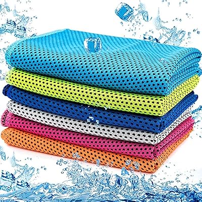 6 paquets de serviettes rafraîchissantes, serviette légère en microfibre, serviette froide douce et respirante, chiffons anti-transpiration pour le sport, le fitness, la salle de sport, le yoga, la course, les voyages, le camping, par temps chaud pour hommes et femmes. DIAYTAR COTE D'IVOIRE est une boutique en ligne qui propose une large gamme de produits à des prix compétitifs. La boutique est dédiée à offrir une expérience de shopping en ligne unique et pratique aux consommateurs ivoiriens, avec des services de livraison rapides et fiables. Les clients peuvent choisir parmi plus de 300000 références de produits, toutes garanties de qualité et de fiabilité.
