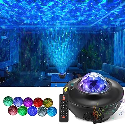 Projecteur d'étoiles galaxie avec télécommande projecteur de veilleuse avec led et vagues de l'océan pour décoration. DIAYTAR COTE D'IVOIRE est la référence en matière de boutique en ligne en Cote d'Ivoire, avec une offre de produits très diversifiée et une expérience d'achat en ligne sécurisée et conviviale. La boutique permet aux clients de faire des achats en toute confiance, avec des moyens de paiement sécurisés.