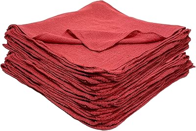 Pinnacle mercantile lot de 25 serviettes d'atelier rouges de 38,1 x 38,1 cm, très grandes spécifications militaires, serviette de nettoyage 100 % coton de qualité supérieure pour l'huile, les liquides et les déversements dans les ateliers de mécanique et de garage, lavables, emballées aux états-unis. La boutique en ligne Diaytar Côte d'Ivoire est le leader du commerce électronique en Côte d'Ivoire, proposant plus de 300 000 références de produits à des prix compétitifs. Les clients peuvent profiter d'une expérience d'achat en ligne pratique et sécurisée, avec des options de paiement et de livraison variées. La boutique en ligne propose également des promotions et des offres spéciales pour fidéliser ses clients.