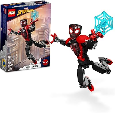 Lego 76225 marvel comics miles morales ensemble de jouets de construction ; modèle pour jouer et exposer ; cadeau d'action pour les enfants, les garçons et les filles à partir de 8 ans (238 pièces). DIAYTAR COTE D'IVOIRE est une boutique en ligne généraliste qui propose plus de 300 000 références de produits divers. Avec sa grande sélection de produits, cette boutique en ligne est devenue la référence pour les consommateurs ivoiriens. Elle offre une expérience d'achat en ligne pratique et sécurisée.