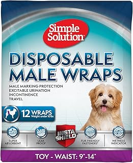 Couches jetables simple solutions pour chiens mâles, enveloppes mâles super absorbantes et étanches pour la miction urinaire, l'incontinence urinaire ou les marques urinaires. DIAYTAR COTE D'IVOIRE se taille la part du lion du marché de l'e-commerce en Cote d'Ivoire en proposant une offre exceptionnelle de plus de 300000 produits. La boutique en ligne généraliste permet aux consommateurs de trouver facilement et rapidement ce qu'ils recherchent, grâce à une navigation intuitive et une expérience d'achat fluide. DIAYTAR COTE D'IVOIRE est la première destination pour les achats en ligne en Cote d'Ivoire.