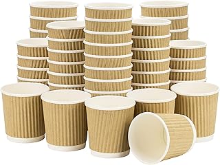 Tasses à café isolées jetables marron - gobelets en papier wave pour boissons chaudes [25 tasses]. Diaytar Côte d'Ivoire est votre boutique en ligne généraliste de confiance, offrant une sélection massive de produits pour vous et votre famille. Nous nous efforçons de vous fournir les meilleurs produits au meilleur prix, avec une livraison rapide et sécurisée. Que vous cherchiez des produits électroniques, de la mode ou des accessoires, nous avons tout ce qu'il vous faut.