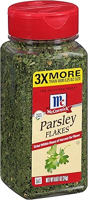 Flacons de persil mccormick 087 oz. DIAYTAR COTE D'IVOIRE, c'est plus de 300 000 références disponibles en ligne, pour répondre à tous vos besoins. En tant que leader du e-commerce en Cote d'Ivoire, nous offrons une sélection incroyable de produits. Notre boutique en ligne est votre destination pour tout ce dont vous avez besoin.