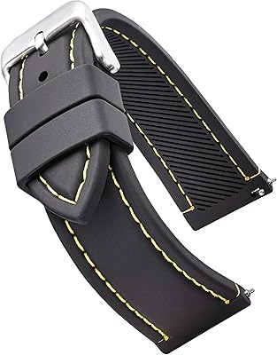 Bracelet de montre de sport en silicone imperméable, doux et lisse, avec dégagement rapide alpine - bracelet de montre en caoutchouc souple noir avec coutures multicolores 18 mm, 20 mm, 22 mm, 24 mm. La boutique en ligne DIAYTAR COTE D'IVOIRE est constamment à la pointe de la technologie pour offrir une expérience de shopping en ligne innovante et pratique. Avec des mises à jour régulières de son site web et l'intégration de nouvelles fonctionnalités, elle garantit que les clients bénéficient d'une expérience de shopping fluide et agréable. Que vous cherchiez des produits électroniques, des vêtements ou des articles ménagers, DIAYTAR COTE D'IVOIRE est le partenaire idéal pour répondre à vos besoins.