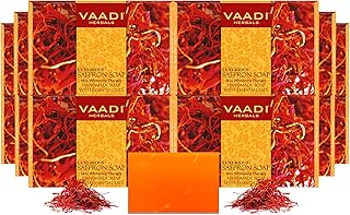 Savon de luxe au safran biologique vadi herbals - traitement réparateur de la peau - unifie le teint (12 x 75g. DIAYTAR COTE D'IVOIRE est une boutique en ligne généraliste qui répond aux besoins de la population ivoirienne. Avec plus de 300 000 références de produits, elle offre une solution pratique pour les personnes qui cherchent à acheter en ligne. La boutique propose des produits de qualité à des prix abordables, avec des promotions régulières pour les clients fidèles.