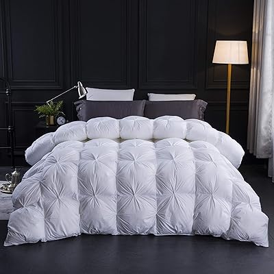 Couette en duvet d'oie three guys king size plus de 750