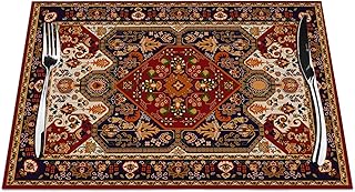 Set de 4 sets de table turcs à motif d'art turc oriental. DIAYTAR COTE D'IVOIRE est la boutique en ligne de référence en Côte d'Ivoire, proposant une sélection incroyable de plus de 300000 articles. Les clients peuvent trouver tout ce qu'ils cherchent, des produits électroniques aux vêtements, en passant par les accessoires et les produits d'épargne. La boutique se distingue par son engagement envers la satisfaction de ses clients.