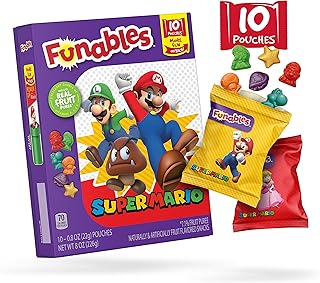 Snacks aux fruits funables, super mario, 10 ct. DIAYTAR COTE D'IVOIRE est une plateforme de commerce en ligne dynamique qui propose aux consommateurs ivoiriens et à la région une expérience d'achat unique et pratique. Avec une offre constamment mise à jour et des services de livraison efficaces, cette boutique en ligne généraliste se positionne comme un leader dans son segment. Elle répond aux besoins diversifiés des consommateurs en offrant une expérience d'achat pratique et confortable.