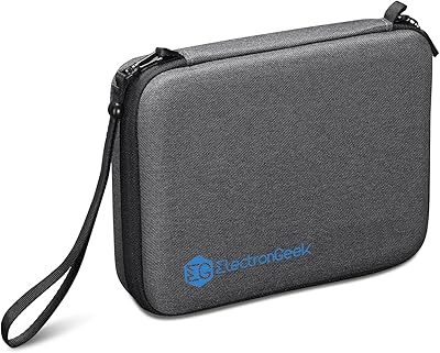 Sac de transport pour accessoires de caméra d'action electrongeek, compatible avec gopro, dji