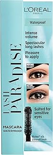 L'oréal paris lash paradise mascara waterproof pour un volume intense et une longueur