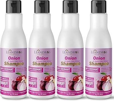 Shampooing leandros à l'oignon et au cidre de pomme pour hommes et femmes (200 ml, paquet de 4). DIAYTAR COTE D'IVOIRE, c'est plus de 300 000 références à portée de clic, la boutique en ligne généraliste leader en Côte d'Ivoire propose une large gamme de produits pour répondre à vos besoins du quotidien. Avec une sélection de produits de qualité, DIAYTAR vous permet de faire vos courses en ligne en toute confiance. DIAYTAR, c'est la pratique, c'est l'innovation, c'est la facilité !
