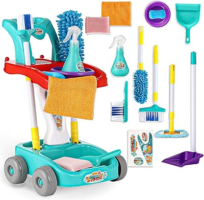 Klt ensemble de nettoyage pour enfants chariot ménager amovible jouets enfants garçons et filles. Avec plus de 300 000 références de produits, DIAYTAR COTE D'IVOIRE est la destination idéale pour les consommateurs ivoiriens qui cherchent à acheter en ligne. La boutique propose des prix compétitifs et des promotions régulières, ce qui permet aux clients de faire des économies et de bénéficier de meilleures affaires. De plus, son site web est conçu pour être intuitif et facile à naviguer, ce qui facilite la recherche et l'achat de produits.