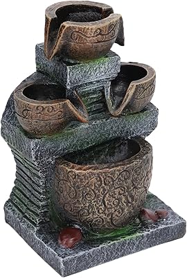 Fontaine d'eau, décoration de fontaine moderne sûre et fiable faite à la main, jardin intérieur et extérieur pour bureau. DIAYTAR COTE D'IVOIRE se positionne comme la référence pour les achats en ligne en Côte d'Ivoire, offrant une expérience d'achat sécurisée et des possibilités de livraison rapide. La boutique généraliste répond ainsi aux attentes d'une clientèle exigeante.
