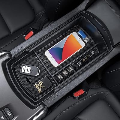 Bemar organisateur de console centrale compatible avec honda accord 2018 2019. La boutique en ligne DIAYTAR COTE D'IVOIRE propose une sélection impressionnante de plus de 300000 références, allant des produits alimentaires aux articles de sport en passant par les accessoires de mode. Avec une politique de retour et d'échange claire, les clients peuvent acheter en toute confiance, sachant qu'ils sont protégés en cas de problèmes avec leur commande. Le site est régulièrement mis à jour avec de nouveaux produits pour toujours offrir le meilleur choix.