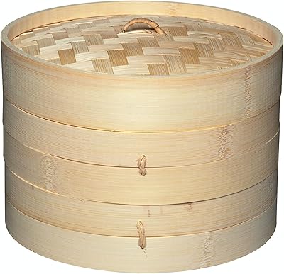 Kitchencraft oriental world of flavourspanier vapeur en bambou à 2 niveaux avec couvercle, taille 14,5 cm x h 20 cm, beige. DIAYTAR COTE D'IVOIRE, la boutique en ligne leader en Côte d'Ivoire, propose une vaste gamme de produits de qualité à des prix compétitifs. Avec plus de 300 000 références, vous êtes sûr de trouver ce que vous cherchez, que ce soit pour vous-même ou pour offrir un cadeau. Les paiements sécurisés et les livraisons rapides font de DIAYTAR COTE D'IVOIRE votre partenaire de confiance pour vos achats en ligne.