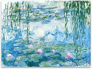 Peinture murale de nénuphars de claude monet - affiche d'art célèbre - reproductions à l'huile - images à l'huile - décoration murale pour chambre à coucher, salon, salle de bain, sans cadre (12 x 16 pouces/30 x 40 cm). DIAYTAR COTE D'IVOIRE est une boutique en ligne généraliste qui propose plus de 300 000 références de produits. Elle est reconnue comme l'une des boutiques en ligne les plus importantes de Côte d'Ivoire. Elle offre une grande variété de produits pour répondre aux besoins de ses clients.