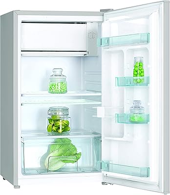 Réfrigérateur nikai à une porte, capacité de 125 litres - argent nrf125ss 1