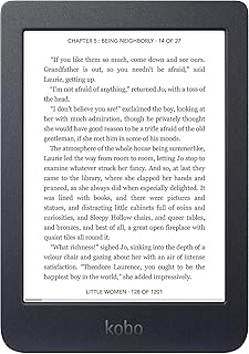 Liseuse de livres électroniques kobo nia 6 pouces à écran tactile 8 go