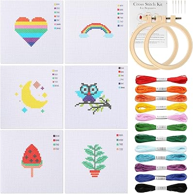 Kit de couture blay pour débutants, âgés de 7 à 13 ans, comprend