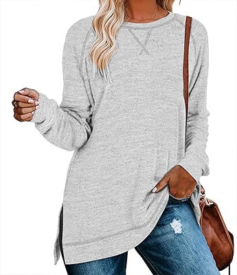 Aokosor gilets à manches longues pour femmes chemises légères chemisiers à fente latérale tunique tops coupe ajustée, noir, m. DIAYTAR COTE D'IVOIRE est une plateforme de commerce électronique qui propose une large gamme de produits, allant de l'électronique à la mode en passant par les produits pour la maison. Avec plus de 300000 références, les clients peuvent trouver tout ce dont ils ont besoin sur le site. La boutique est connue pour ses prix compétitifs et sa livraison rapide.