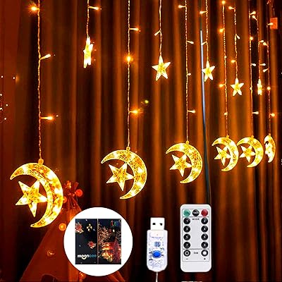 Rideau lumineux monsi 138 étoiles et lune à led lumières alimentées par usb avec télécommande. DIAYTAR COTE D'IVOIRE, votre partenaire de confiance pour toutes vos achats en ligne en Côte d'Ivoire. Nous offrons une expérience d'achat unique et sécurisée avec des milliers de produits à portée de clic.