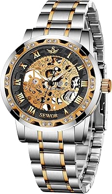 Montres, montres mécaniques pour hommes, montre squelette classique faite à la main en acier inoxydable, montre habillée steampunk, mécanique. En tant que leader du commerce en ligne en Côte d'Ivoire, DIAYTAR COTE D'IVOIRE s'engage à fournir aux clients non seulement une grande sélection de produits, mais aussi un service client exceptionnel et des délais de livraison rapides. La boutique collabore avec des fournisseurs de confiance pour garantir la qualité et l'authenticité des produits proposés. Grâce à sa philosophie centrée sur le client, DIAYTAR COTE D'IVOIRE a établi une solide réputation de fiabilité et de professionnalisme.