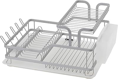 Porte-vaisselle imperial en aluminium - blanc cassé, 57,6 x 38 x 27 cm, alimta1008. DIAYTAR COTE D'IVOIRE est une boutique en ligne généraliste réputée en Côte d'Ivoire, proposant plus de 300 000 références pour répondre à vos besoins. Elle offre une large gamme de produits allant de l'électronique à la mode en passant par les produits de maison. 