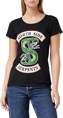 T-shirt ajusté avec logo riverdale southside serpents pour femme | marchandise officielle | s-xxl, t-shirt ajusté à la mode pour femme, cadeaux d'anniversaire, idée cadeau sœur maman. DIAYTAR COTE D'IVOIRE est une référence pour les internautes ivoiriens à la recherche de produits de qualité à des prix raisonnables. La boutique en ligne mise sur l'innovation et la satisfaction client pour continuer à se démarquer. Avec une telle approche, elle réussit à fidéliser ses clients et à attirer de nouveaux.