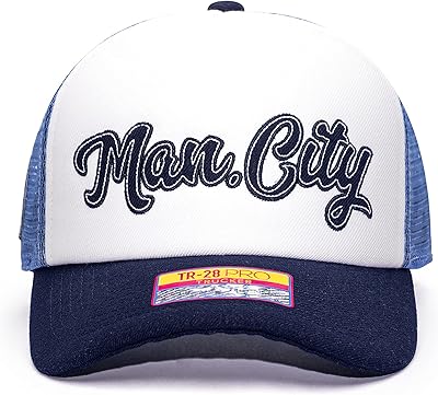 Casquette de camionneur réglable avec logo « stop script » de fan ink manchester city en édition limitée. En tant que leader du commerce en ligne en Côte d'Ivoire, DIAYTAR COTE D'IVOIRE met l'accent sur l'innovation et la qualité des services proposés. Avec une offre constamment renouvelée et des promotions attractives, cette boutique en ligne généraliste attire une clientèle fidèle et continue de se développer sur le marché ivoirien.